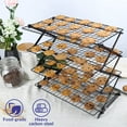 thumbnail image 3 of 2/3/4-Tier Collapsible Cooling Rack, Adjustable 3-Setting Stackable Wire Rack for Baking, Roasting & Drying, Space-Saving Kitchen Organizer for Cookies & Cakes, 3 of 4