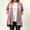 Pink, variant on BUIGTTKLOP Plus Size Lightweight Cardigan for Women Open Front Long Sleeve Soft Cover Ups Casual Loose Shrug Jacket with Pockets