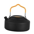 thumbnail image 6 of 1L Camping Kettle Stainless Steel Tea Kettle Coffee Pot Kitchenware Tea Pot Water Boiler for Fishing Travel Cooking Camping Mountaineering Black, 6 of 8