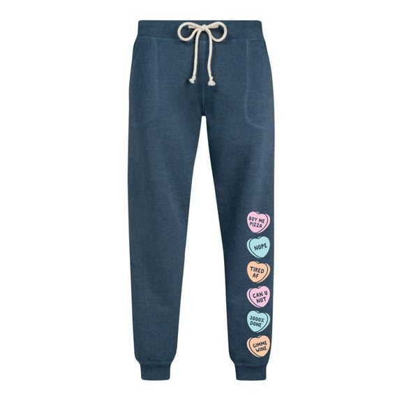Instant Message - Candy Hearts - Ladies Jogger Pant