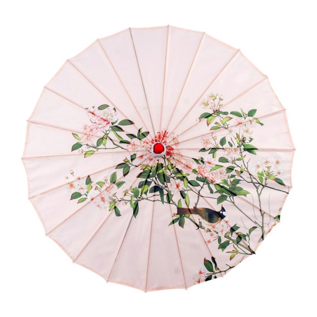 GUOOL Chinese Oiled Paper Umbrella Rainproof Decorative for Party Dancing Costumes D