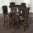 thumbnail image 5 of TMS Vintage Outdoor Rubberwood Pub Table Set, Brown, 5 of 7