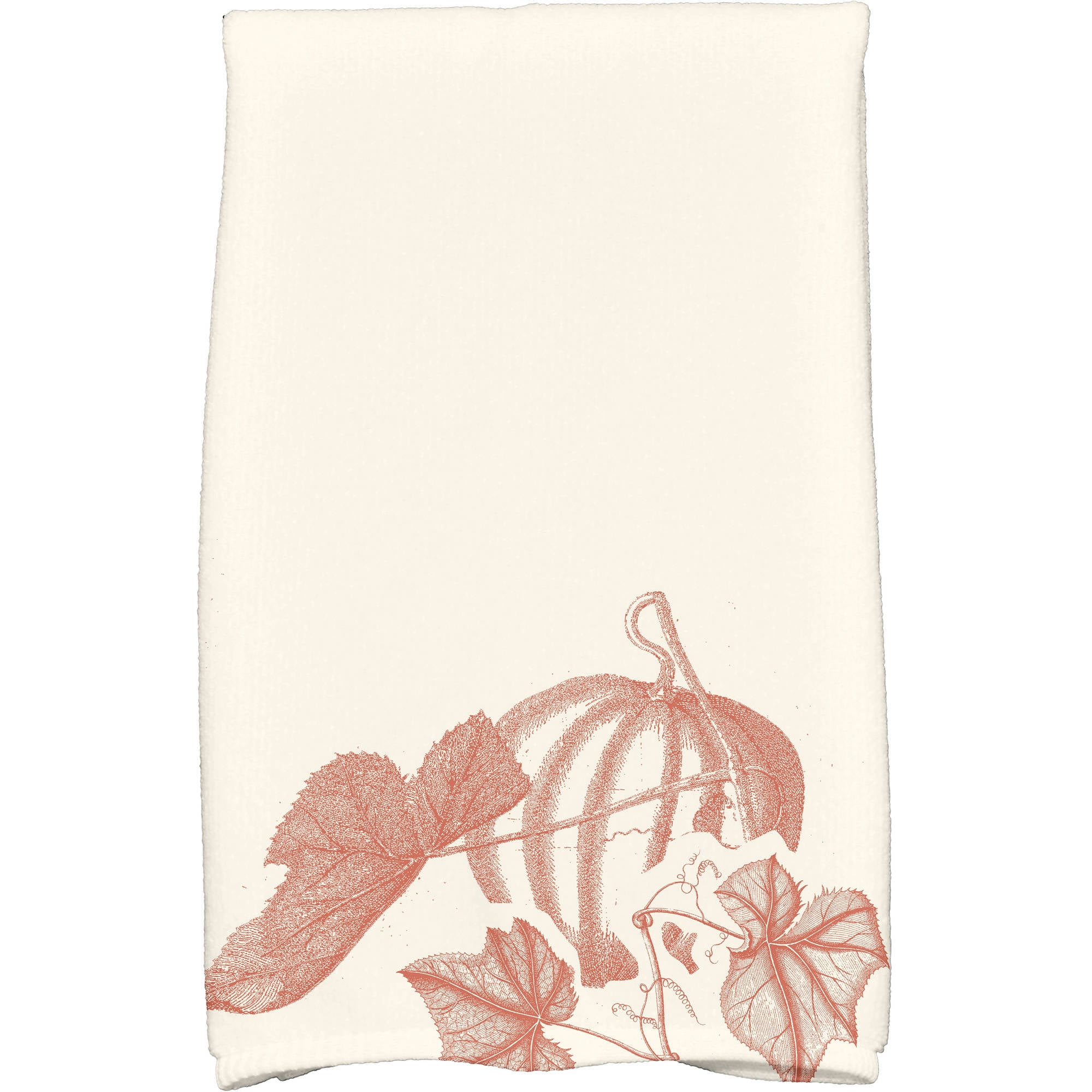 Simply Daisy 18" x 30" Stagecoach Holiday Floral Print Kitchen Towel
