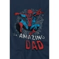 thumbnail image 4 of Spider-Man Mens Spider Dad Fathers Day T-Shirt, 4 of 4