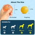 thumbnail image 4 of Toy Ball for Pets - Interactive Dog Toys Jolly Ball Herding Ball for Dogs - Dual Mode Design Trigger Durable and Safe IP54 Waterproof Type-C Charging Port, Suitable for Cats and Dogs, 4 of 7