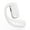 White, variant on SIYTUAU T30 Bluetooth Headset Wireless Ultra-Long Endurance Hanging Ear Left And Right Single-Ear Business Bluetooth Headset Plastic Material Black Color 1-Pack Bluetooth Headset Black