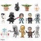 thumbnail image 2 of 14pcs/set Star Wars Darth Vader Master Yoda Figure Model Toy Dolls Kids Birthday Gift, 2 of 3