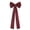 B, variant on Large Plaid Christmas Bow, 16 x 63 in Oversized Long Tail Holiday Decoration for Christmas Tree Topper, Front Door, Wreath, Mantel, Window & Party