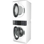 Electrolux 300 Series Gas Dryer Laundry Tower With Smartboost Technology, LuxCare Plus Wash System White ELTG7300AW