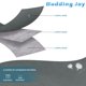 thumbnail image 4 of Bolsas de almacenamiento Budding Joy, paquete de 6 unidades, 90 L, organizador de ropa, color gris, 4 of 8