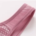thumbnail image 4 of Zpanxa Mesh Bras for Women Breathable Front Closure, Wide Straps Plus Size Everyday Wear Pink 38BC, 4 of 4