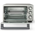 thumbnail image 3 of Oster Compact Countertop Oven With Air Fryer, Stainless Steel, 3 of 8