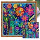 thumbnail image 1 of Hilo Algodón Ecológico Bordado Punto Cruz Flores 14CT 50x50cm, 1 of 9