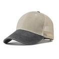 thumbnail image 2 of Moocorvic Mens Snapback Hats Adjustable Brim High Top Baseball Cap, 2 of 4