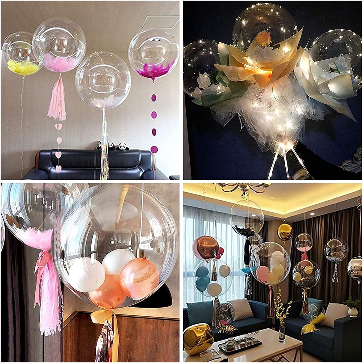 Tepsmf Balloon Spray 100ml - Instant Gloss & Vibrant Finish - Enhance Party  Decor - Birthdays, Weddings, Special Events - Easy Application 