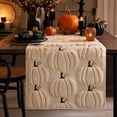 thumbnail image 5 of Halloween Table Runner - 1Pc Quilted Pumpkin Embroidery Tablecloth Party Dining Home Decor A, 5 of 5