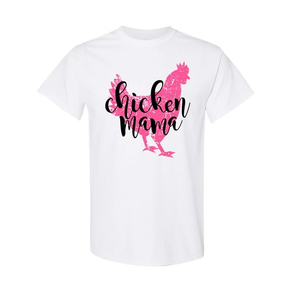 Inktastic Chicken Mama Pink T-Shirt