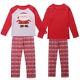 thumbnail image 4 of Conjunto de pijamas familiares navideños 2025, ropa a juego para la familia de Papá Noel, conjunto de pijamas navideños para adultos y niños, mameluco para bebé, ropa de dormir, 4 of 4