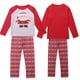 thumbnail image 4 of Conjunto de pijamas familiares navideños 2025, ropa a juego para la familia de Papá Noel, conjunto de pijamas navideños para adultos y niños, mameluco para bebé, ropa de dormir, 4 of 4