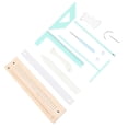thumbnail image 1 of Ensemble d'Outils de Reliure, Kit de Fournitures Multifonctionnel Portable pour Artisanat en Papier, 1 of 7
