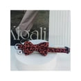 thumbnail image 4 of 1pc Khaki Color Leopard Pattern Pet Collar With Bell For Cats, 4 of 4