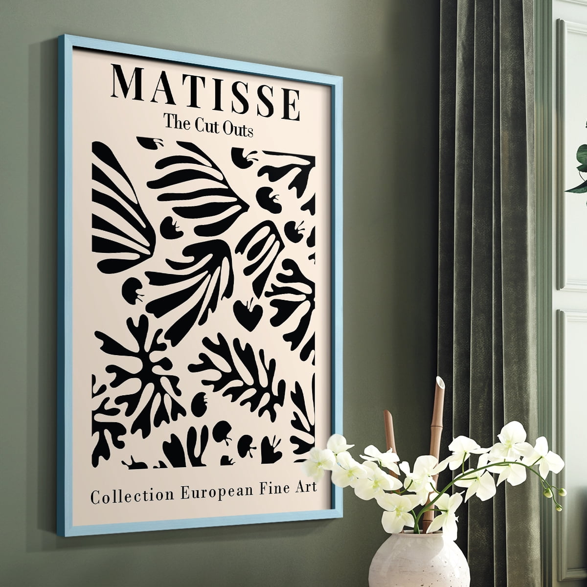 Matisse XCVI Framed Print - Solid Wood