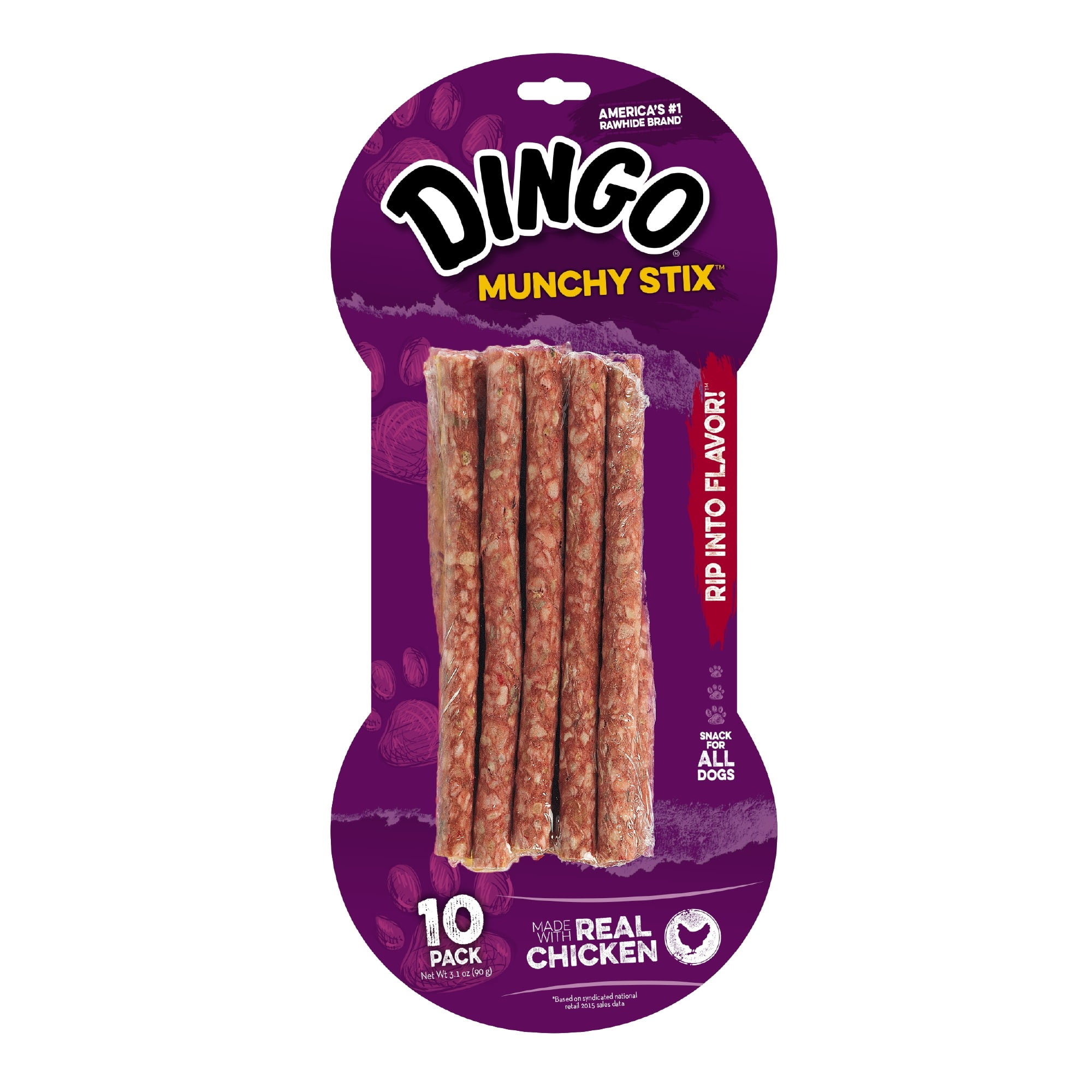 Dingo Munchy Stix Dog Treats, 10 Ct