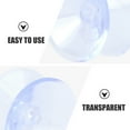 thumbnail image 4 of Miangastore Ventouses Rondes Transparentes 30 Pcs pour Stabilisation de Table en Verre, 4 of 9