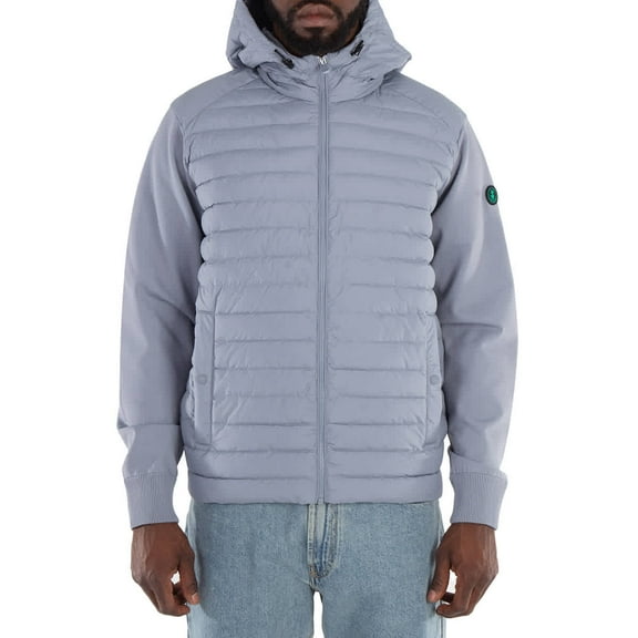 Save The Duck Long Sleeve Logo-Patch Jacket, Size Medium