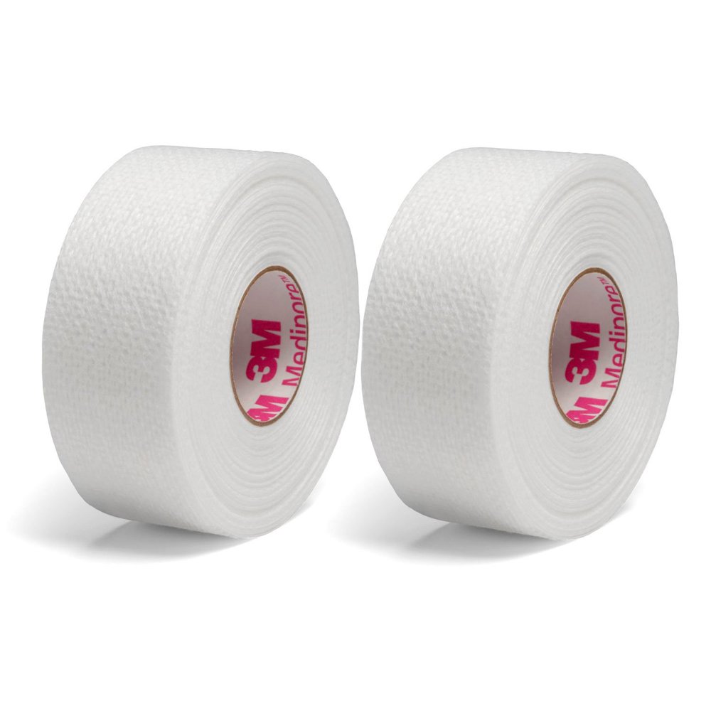 Medipore Water Resistant Cloth Medical Tape 2961, 1 Inch x 10 Yard, Pack of 2, White Walmart