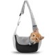 thumbnail image 1 of KAIYANG Bolsa de transporte para mascotas, bolsa de viaje para mascotas, bolsa de transporte para exteriores, bolsa de hombro (talla S) L negra, 1 of 5