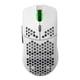 thumbnail image 5 of Ratón universal inalámbrico para juegos, 3200 DPI, 7 modos de luz, 6 botones, carcasa de panal Blanco, 5 of 9