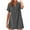 1-pink summer dresses for women, variant on UPPADA Women Summer V Neck Dress Casual Loose Fit Comfy Dress Plus Size Short Sleeve T-Shirt Dress Solid A-Line Mini Dress,Beach Wear for Women Vacation Black,M