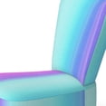 thumbnail image 3 of Designart "Blue and Purple Striped Pattern" Upholstered Patterned Accent Chair and Arm Chair, 3 of 5
