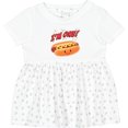 thumbnail image 3 of Inktastic Im One Hot Dog First Birthday Girls Baby Dress, 3 of 5
