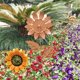 thumbnail image 2 of Spinner De Viento De Girasol Molinos de viento de girasol decorativos de hierro, manualidades de arte de patio, regalo de vacaciones para jardín Hugtrwg Libre de BPA, 2 of 9