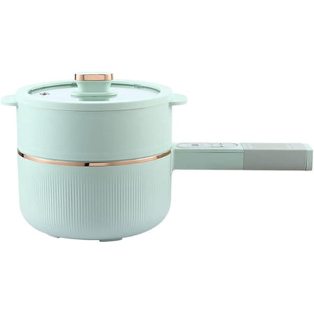 Electric Shabu Shabu Hot Pot with Divider, 1300W Electric Hot Pot Soup