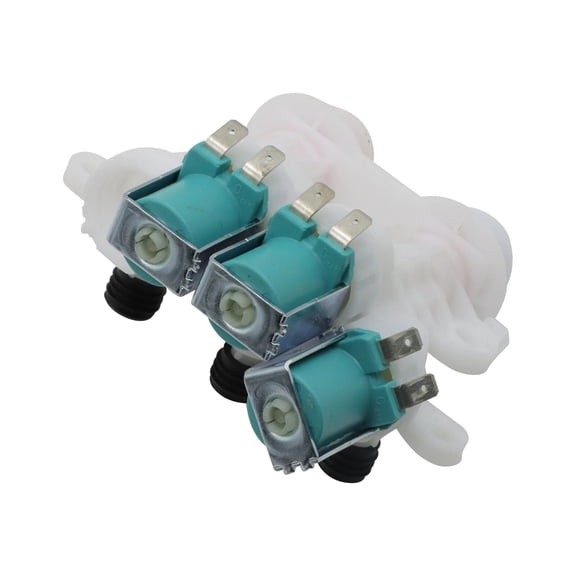 GUYUTING Plastic Metal Washer Water Inlet Valve for Whirlpool Kenmore Maytag W11096268 Hot Cold Water Control AC120V