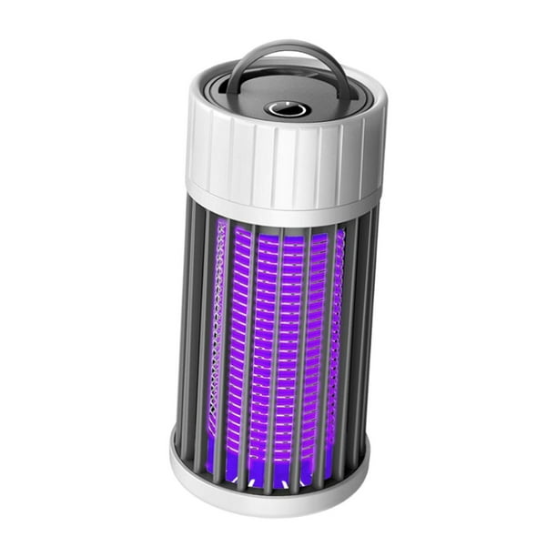360 degree Atraer trampas electrónicas para moscas para patio trasero Cocina Terraza Enchufe gris DYNWAVEMX Luz nocturna portátil