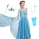 thumbnail image 1 of Kids Cosplay Princess Girl Dress Costume Children Party Costume Kids Net Yarn Long Sleeve Dress Cartoon Print Children Costume5PCS9-10T-150CM He Qiyong unisex, 1 of 1