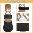 thumbnail image 7 of Anti Slip Dog Socks for Hot/Clod Pavement to Prevent Licking Paws，Dog Booties for Hardwood Floors, Traction Rain Dog Boots&Paw Protectors Shoes with Grip for Small Medium Large Senior Dogs, 7 of 7