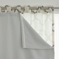 thumbnail image 4 of Aurora Home  Blackout Curtain Liner Panel Pair 70"w x 92"l 92 Inches, 4 of 4