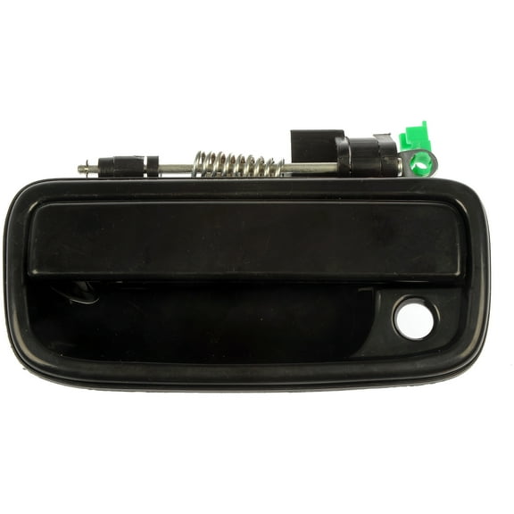 Dorman 79344CD Front Driver Side Exterior Door Handle for Specific Toyota Models, Smooth Black