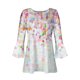 thumbnail image 4 of Ichuanyi liquidación de mujeres trompeta casual para mujeres 3/4 manga impresa abotonada corsé de corsé túnica blusas plisadas blusas ICHUANYI WER202308210552, 4 of 5