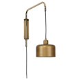 thumbnail image 4 of Jamie Young Co Jeno 1- Light Transitional Metal Small Wall Sconce in Satin Brass, 4 of 7