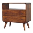 thumbnail image 3 of Lesuto Curved Nordic Charm Console - Nordic Style, Wood, 1 Drawers, 3 of 10