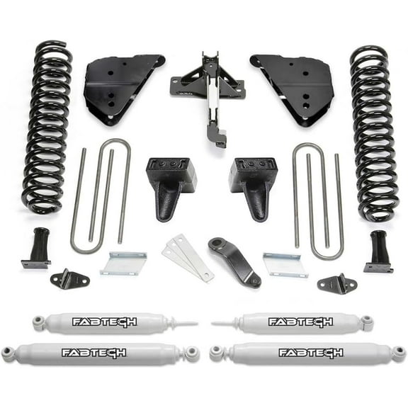 Fabtech Motorsports K2412 6' Basic Sys W/perf Shks 2023-24 Fo