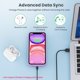 thumbnail image 4 of Funda con batería QTshine de 7500 mAh para iPhone 11/XR de 6,1" color morado, 4 of 7