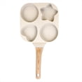 thumbnail image 1 of Sartén Antiadherente para Huevos, Sartén Multiforma para Desayuno, Sartén con Asa Desmontable para Estufa, Sartén para Panqueques Familiar, Color ., 1 of 5