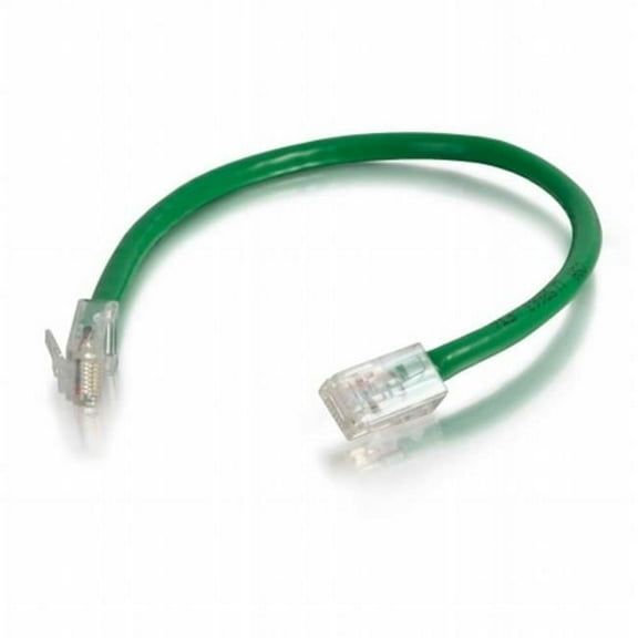 C2G - Cables To Go - 6in Cat6 Non-Booted Unshielded UTP Network Patch Cable - Green - 4in. x 4in.